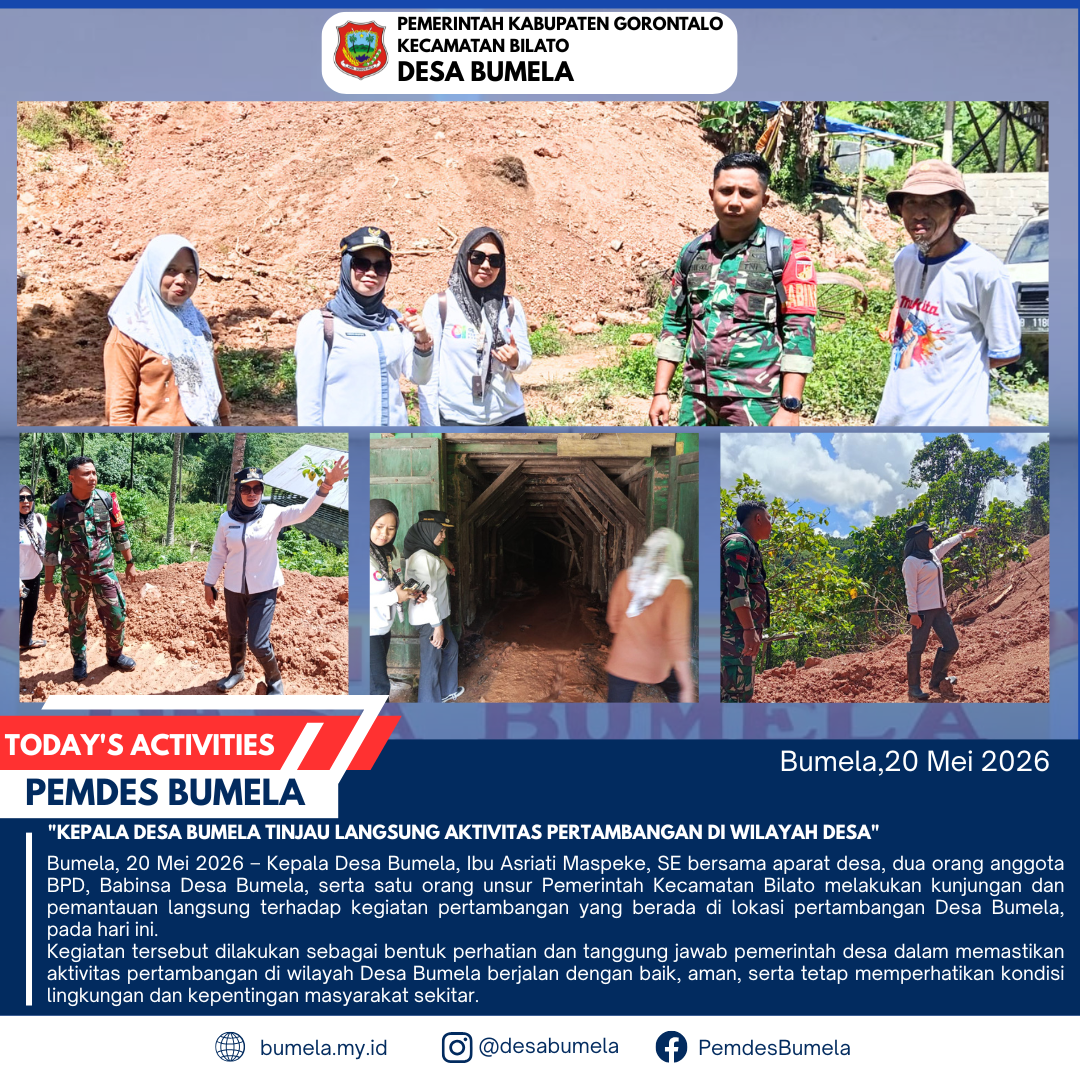"Kepala Desa Bumela Tinjau Langsung Aktivitas Pertambangan di Wilayah Desa"